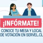 Conoce tu local de votación y si eres vocal de mesa en estas elecciones del 26 y 27 de octubre de 2024.